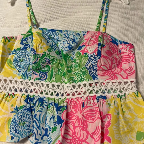 NWT Lilly Pulitzer cheek to cheek Jan set Sz 00 - Picture 4 of 9